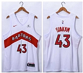 Raptors 43 Pascal Siakam White 2021 Nike Swingman Jersey,baseball caps,new era cap wholesale,wholesale hats
